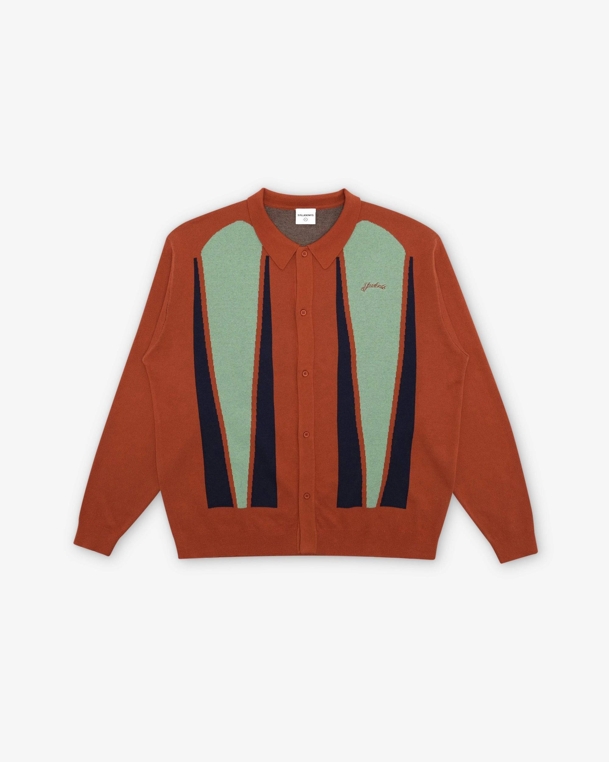 Roberts L/S Knit Cardigan - Students Golf