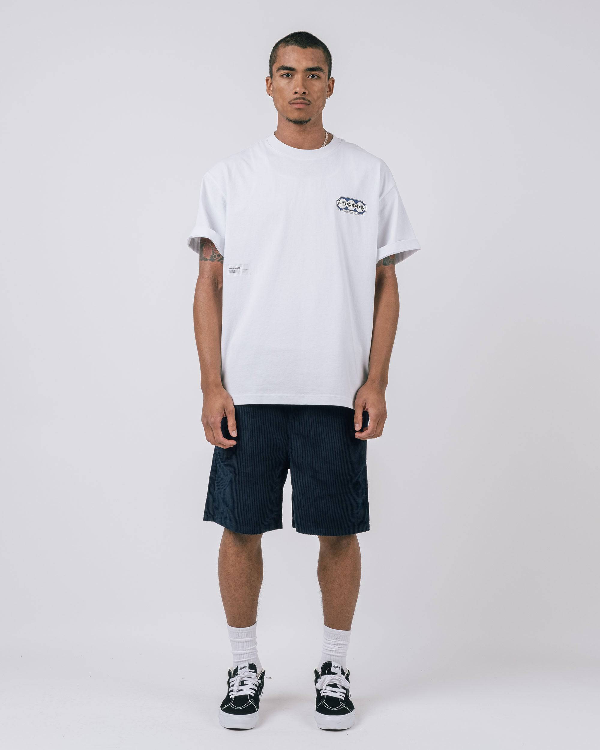 Stuart Big Wale Corduroy Shorts - Students Golf