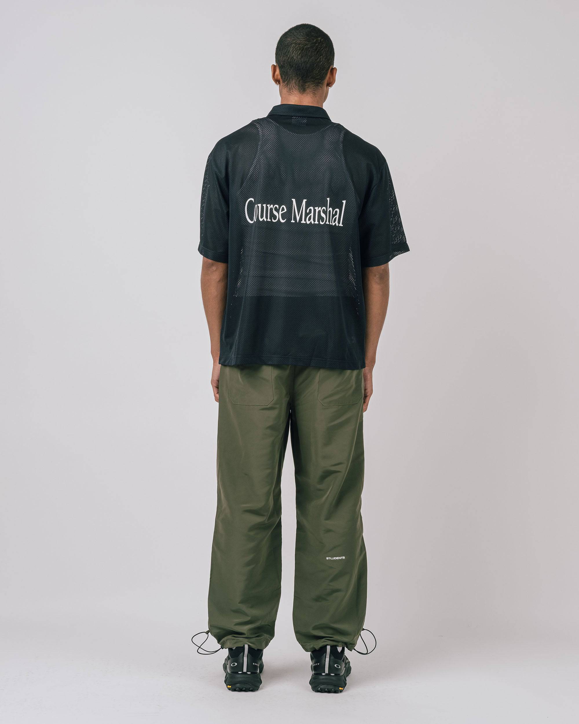 Course Marshal S/S Mesh Zip Polo - Students Golf