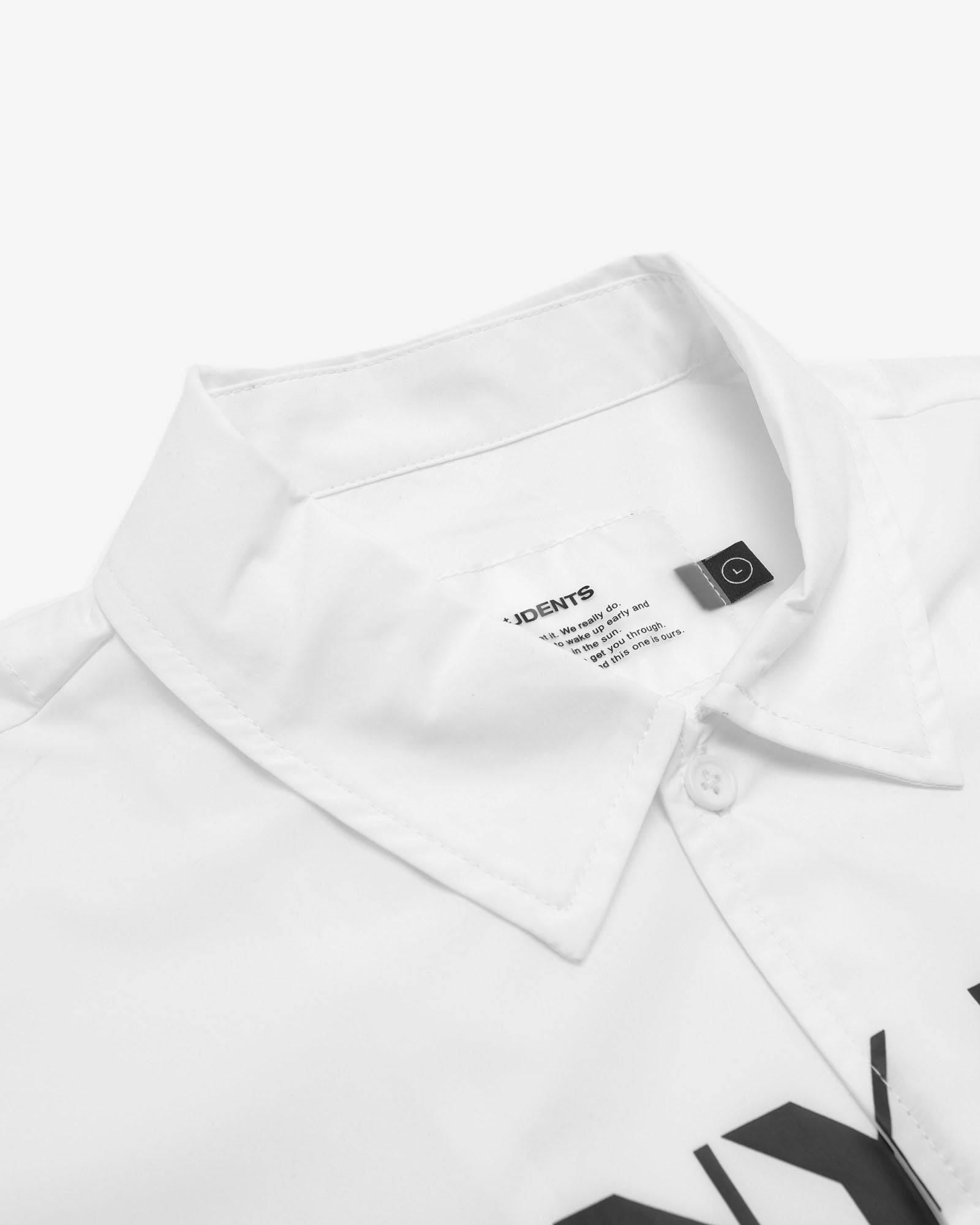 Educate S/S Poplin Button-Up Shirt - Students Golf