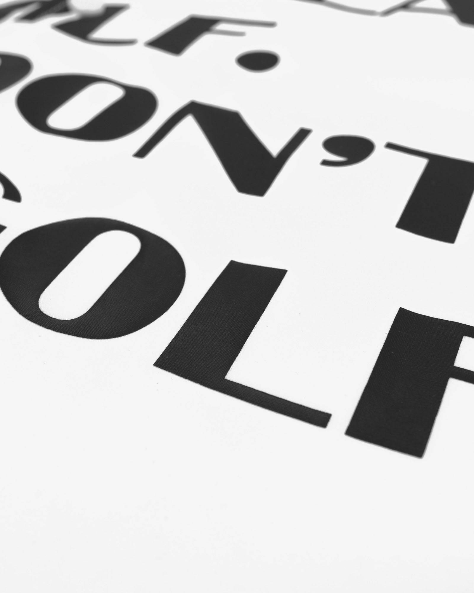 Educate S/S Poplin Button-Up Shirt - Students Golf