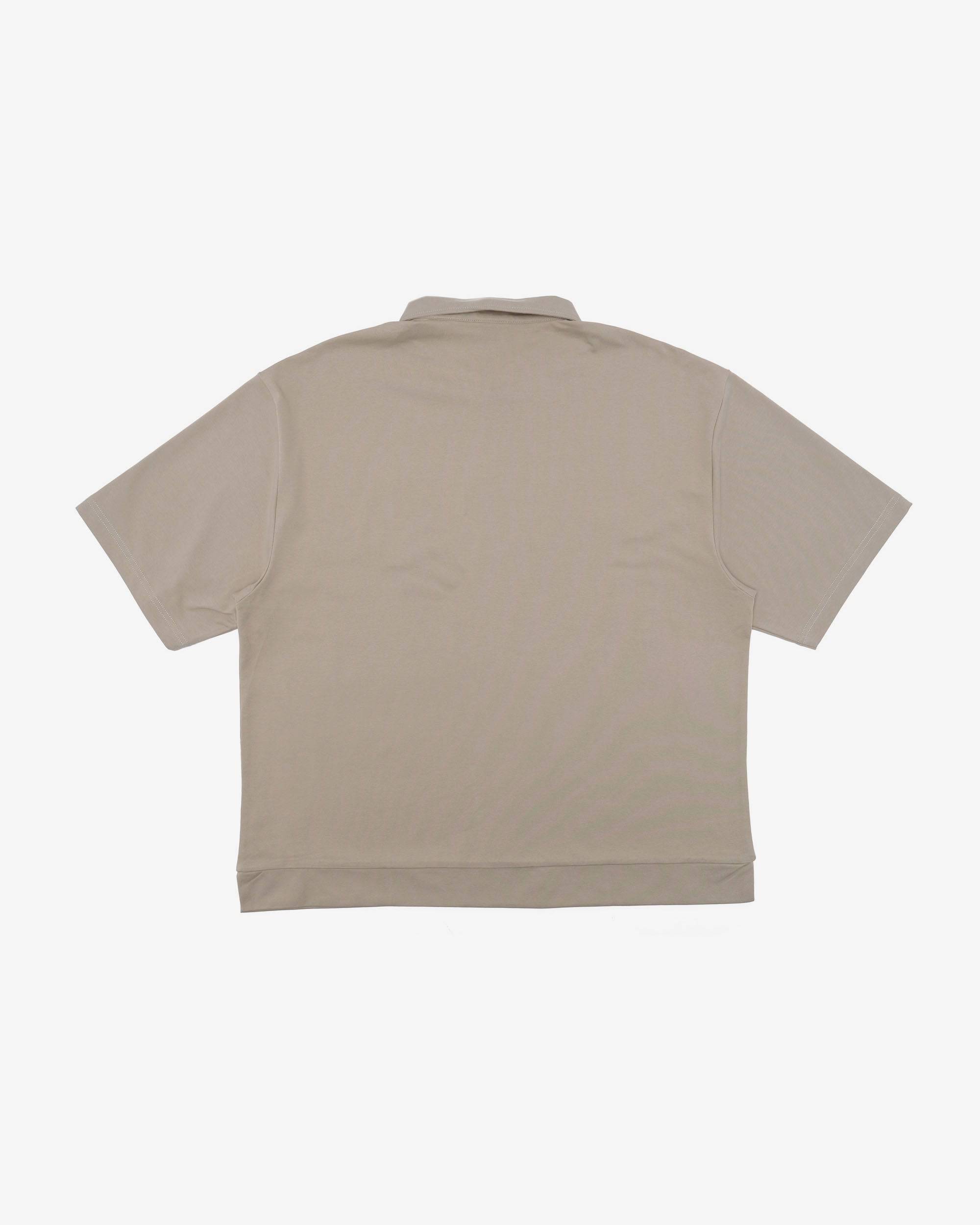 Lanser S/S Jersey Zip Polo Shirt - Students Golf