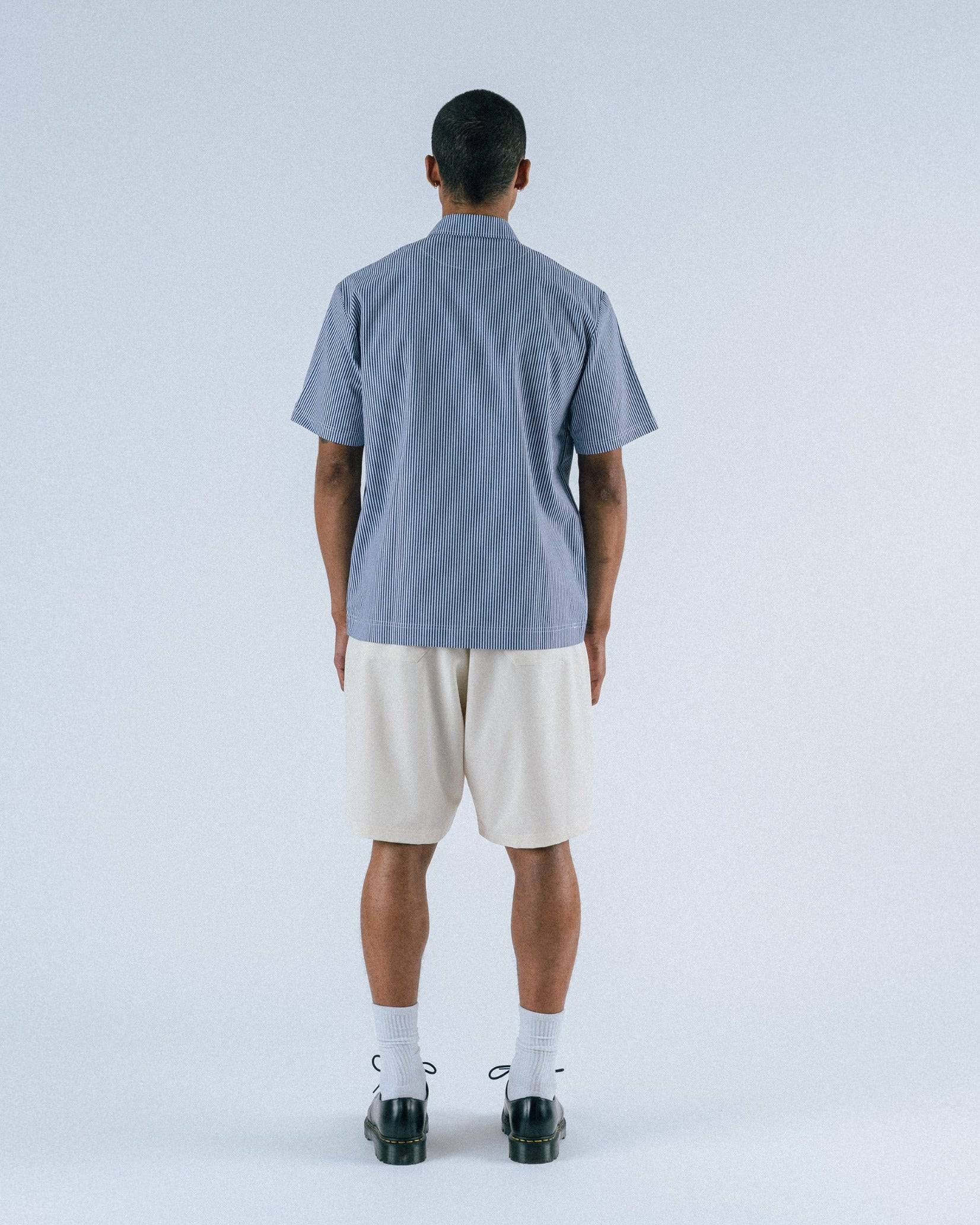 Reymon S/S Stripe Oxford Button-Up Shirt - Students Golf