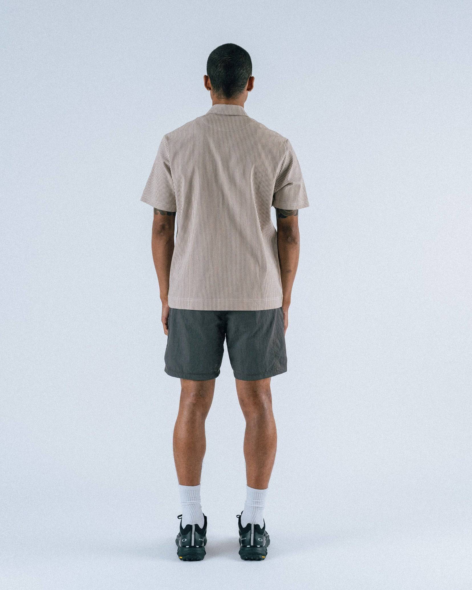 Reymon S/S Stripe Oxford Button-Up Shirt - Students Golf