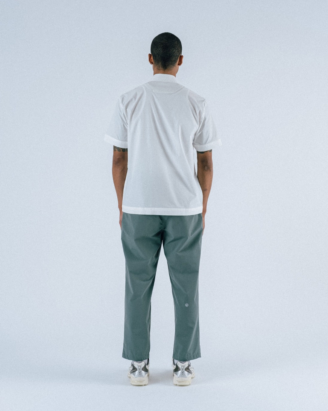 Science Adjustable Pleated Pants