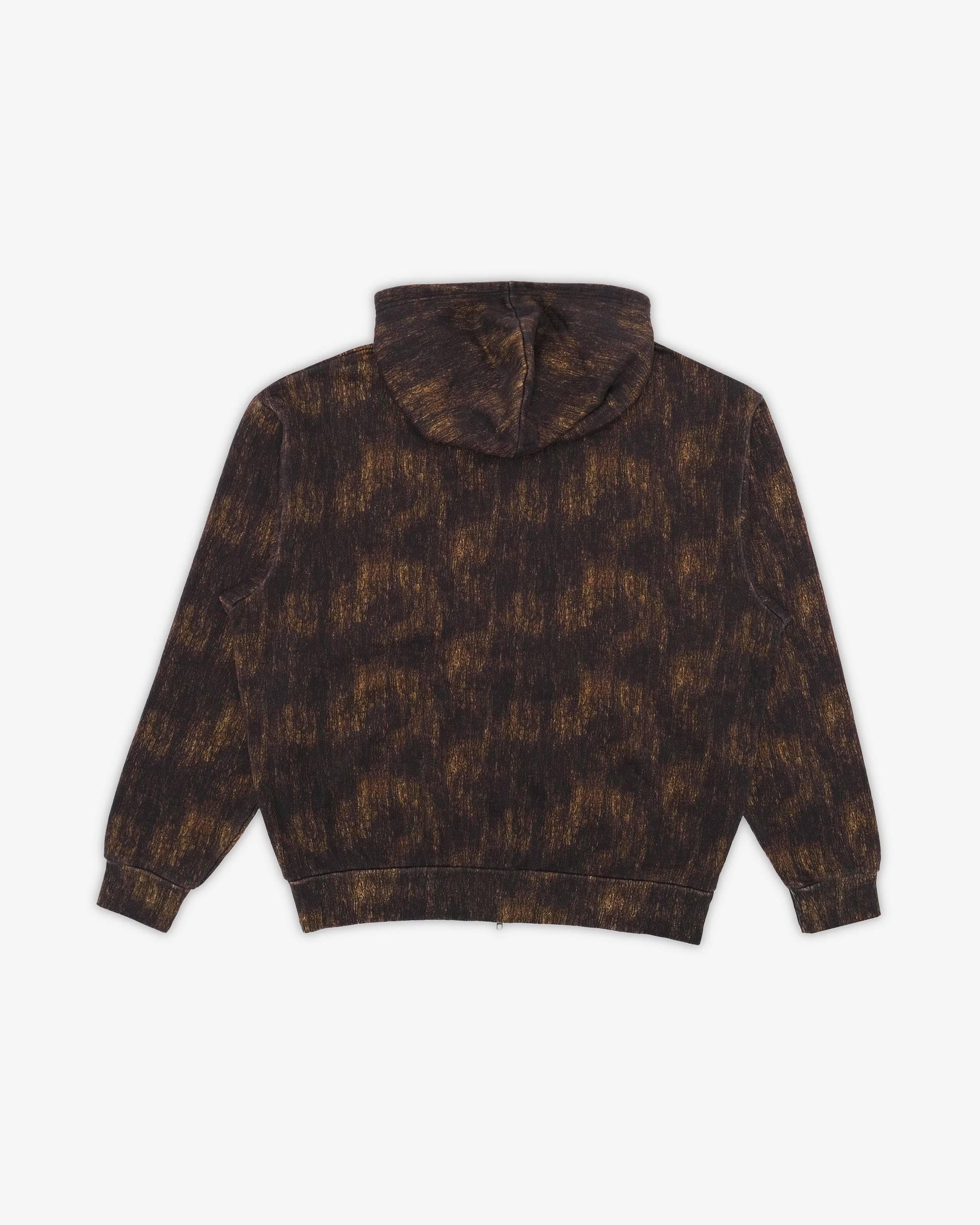 Bushill Camo Fleece Zip Hoodie - Students Golf