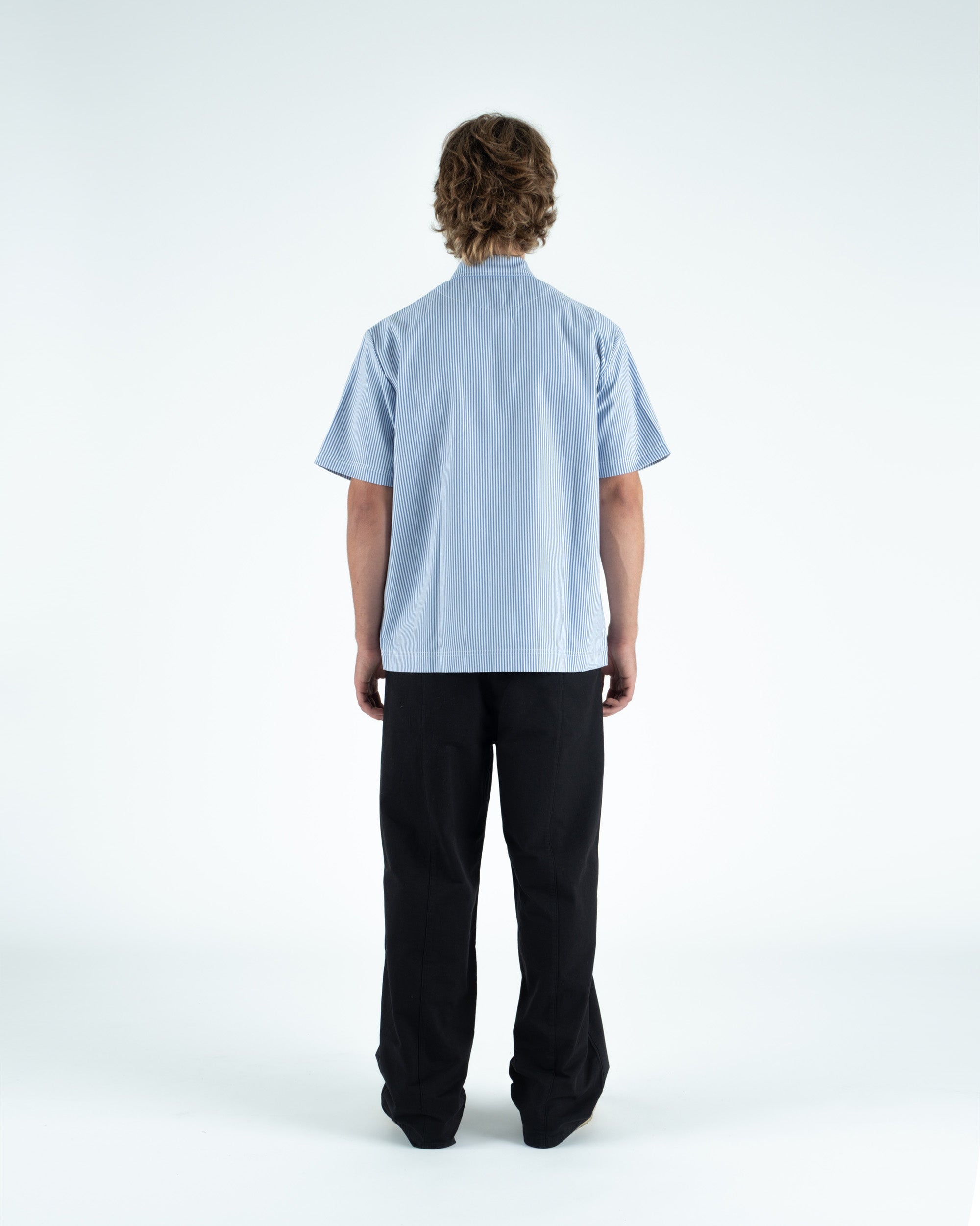 Reymon S/S Stripe Oxford Button-Up Shirt - Students Golf