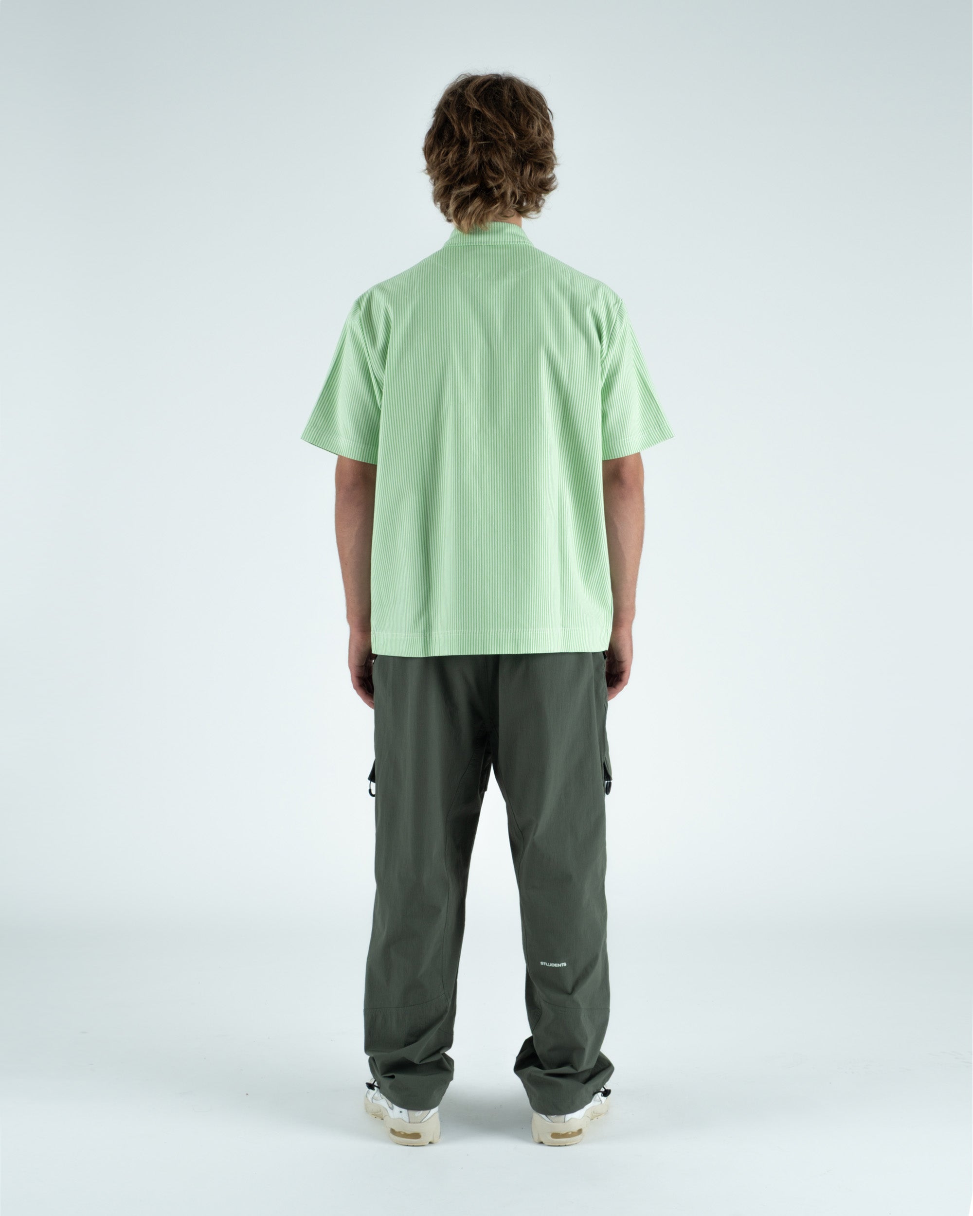 Reymon S/S Stripe Oxford Button-Up Shirt - Students Golf