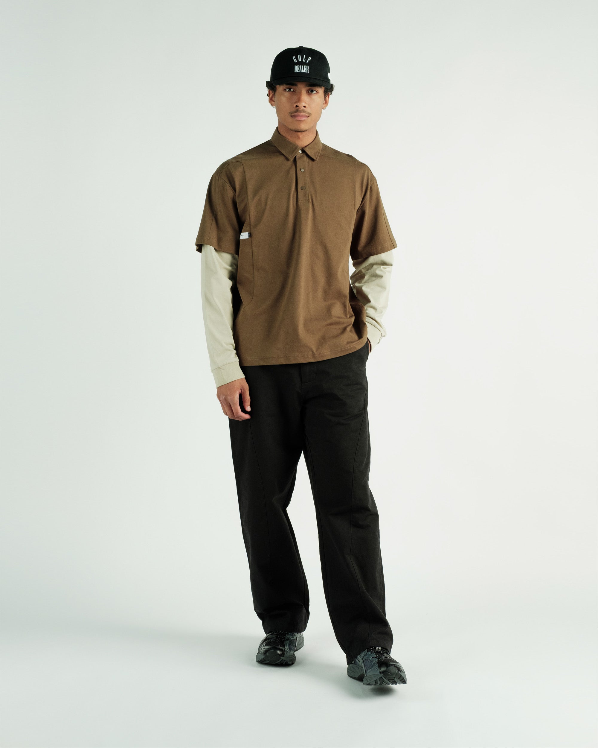 Students Golf - Murray Double Sleeves Polo