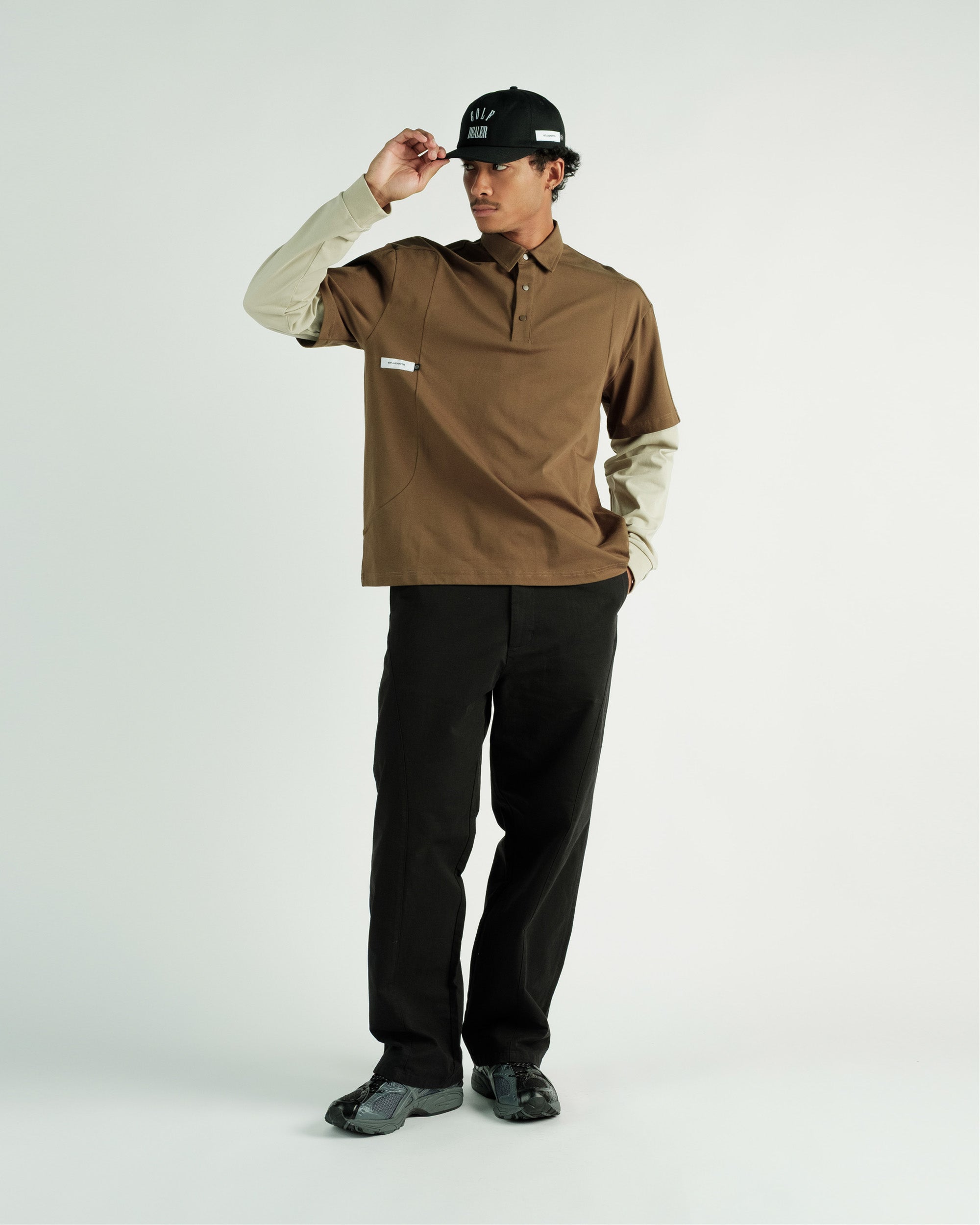 Students Golf - Murray Double Sleeves Polo