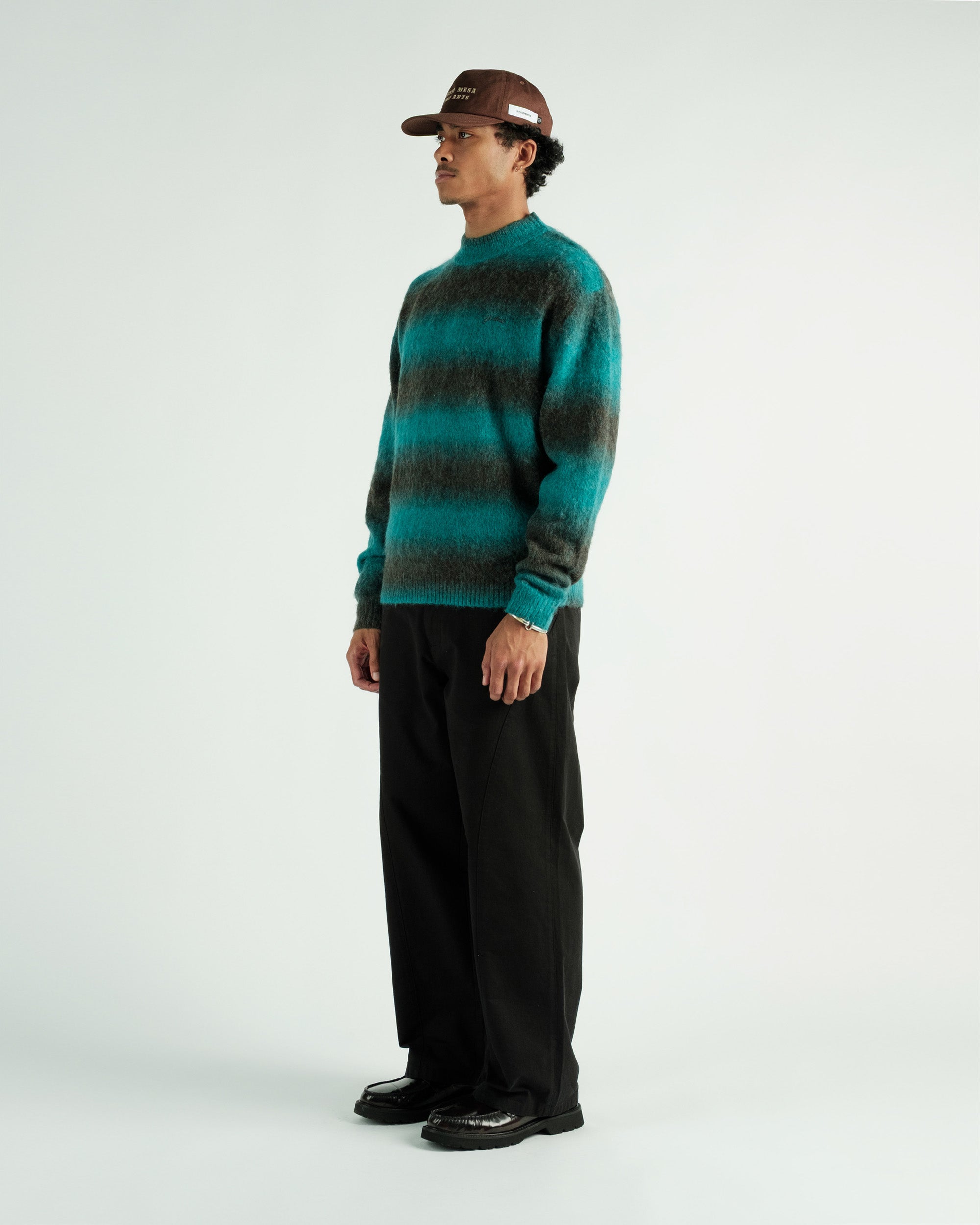 Students Golf - Cole Knit L/S Mockneck Mohair Sweater