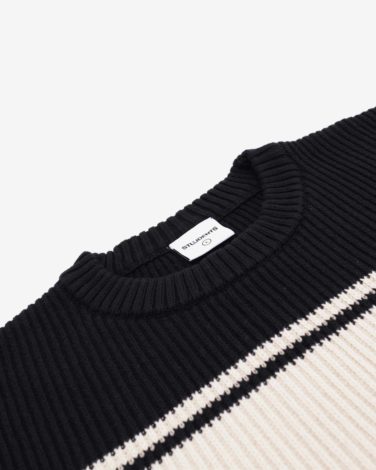 Palmdale Stripe Knit Crew Sweater