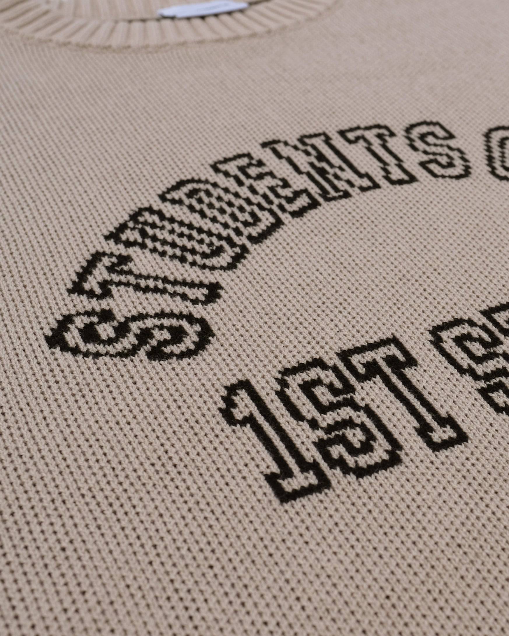 1st String Knit Crew Sweater - Students Golf