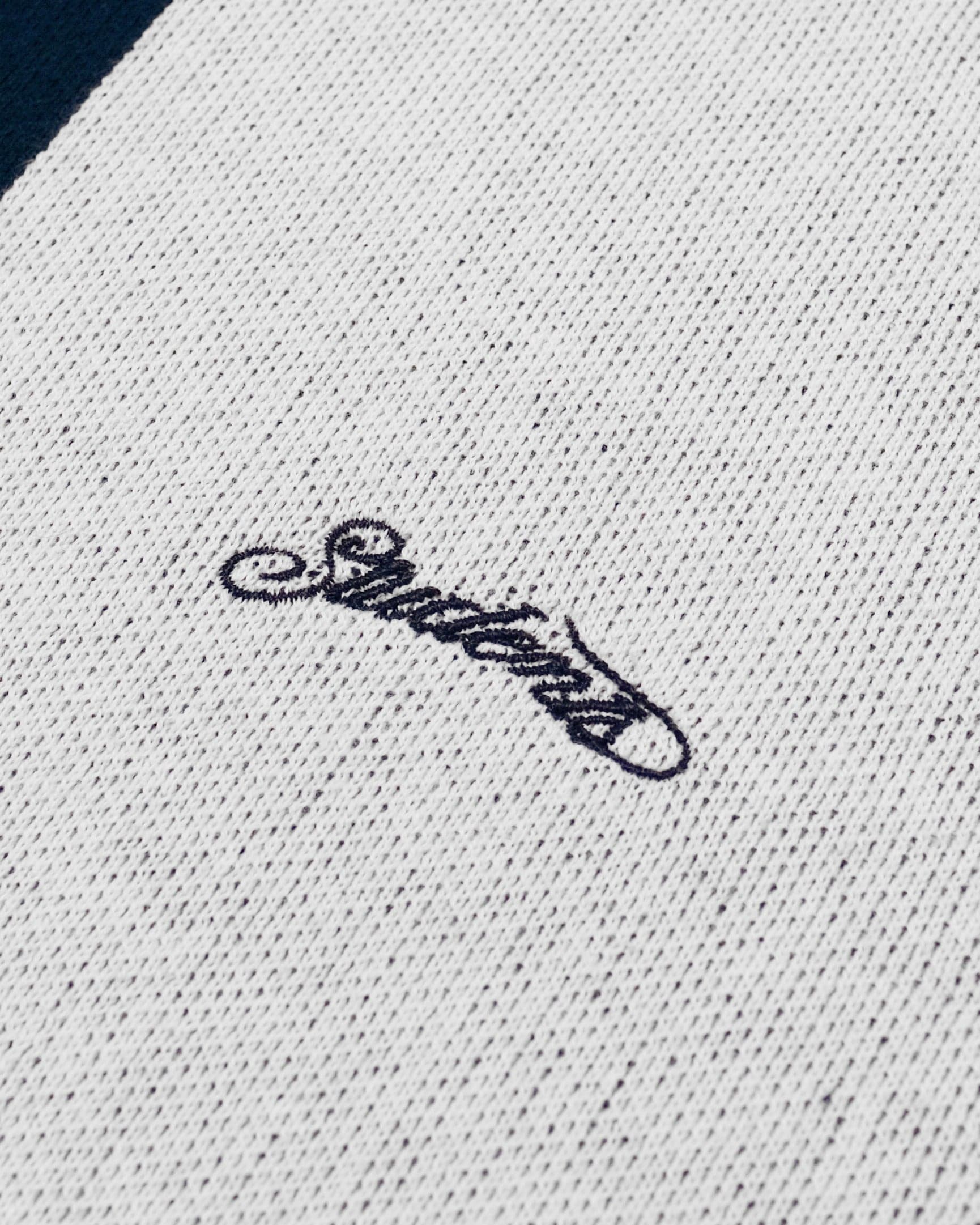 Gibson Knitted L/S Sweater Polo - Students Golf