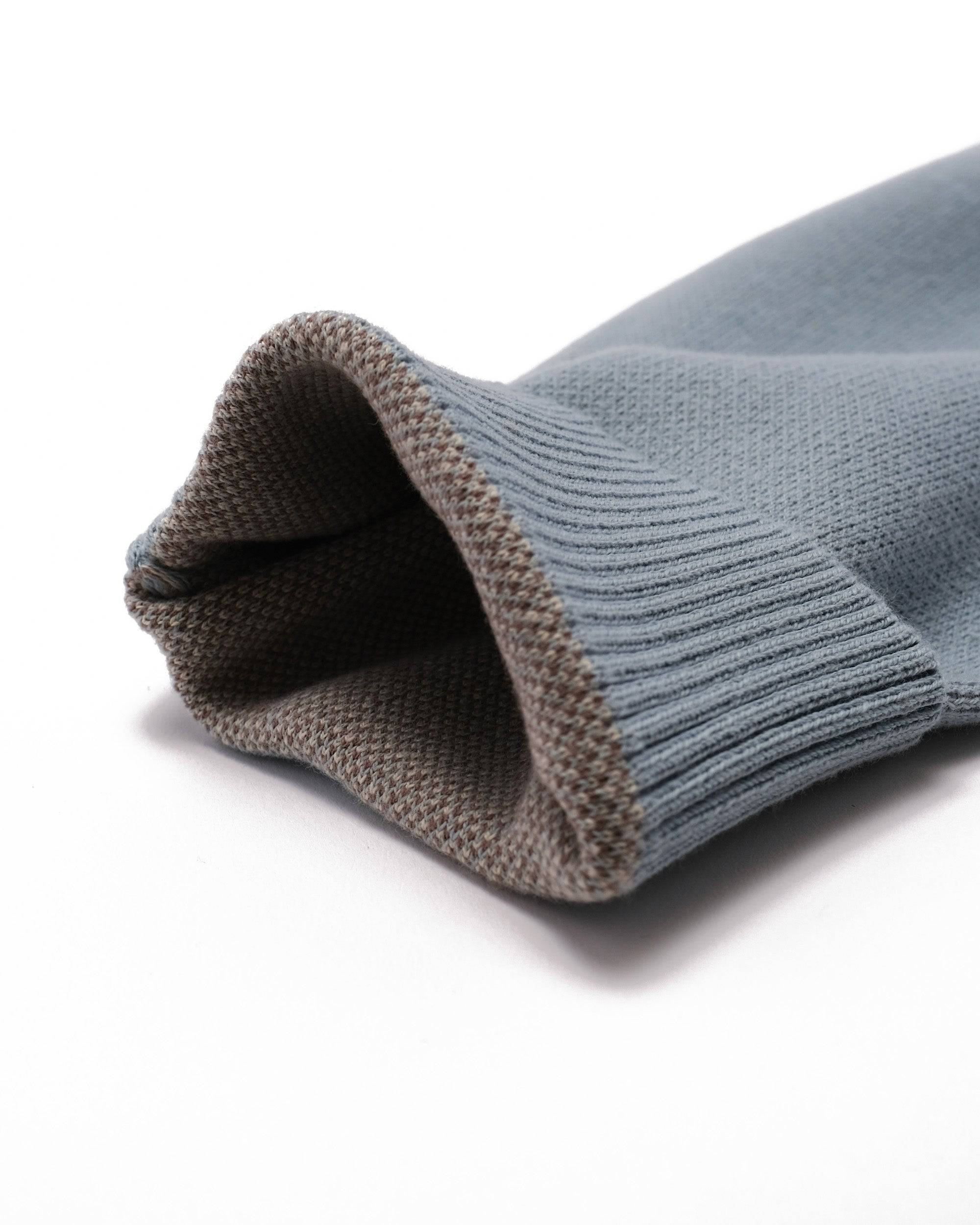 Wright Knitted L/S Polo Sweater - Students Golf