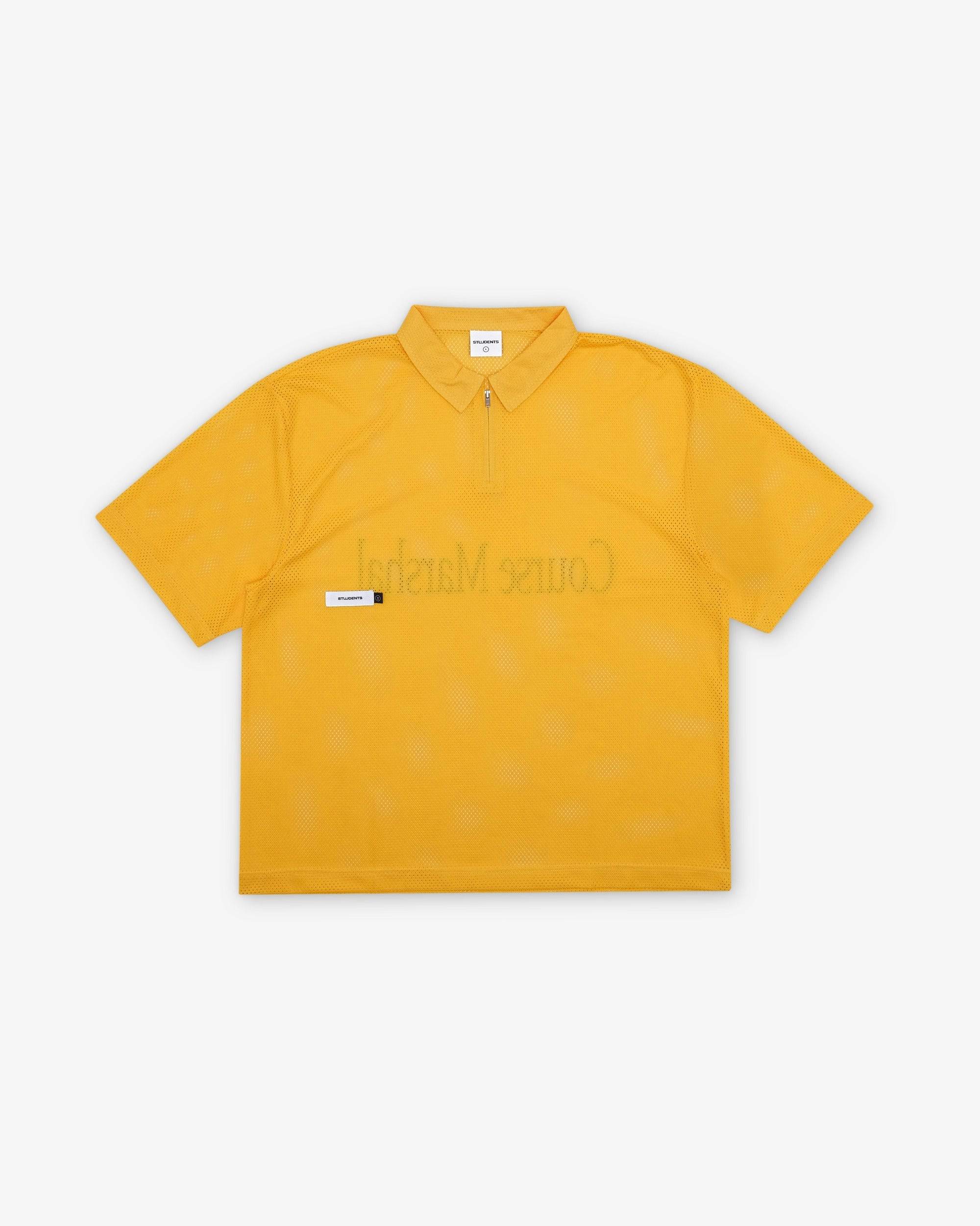 Course Marshal S/S Mesh Zip Polo - Students Golf