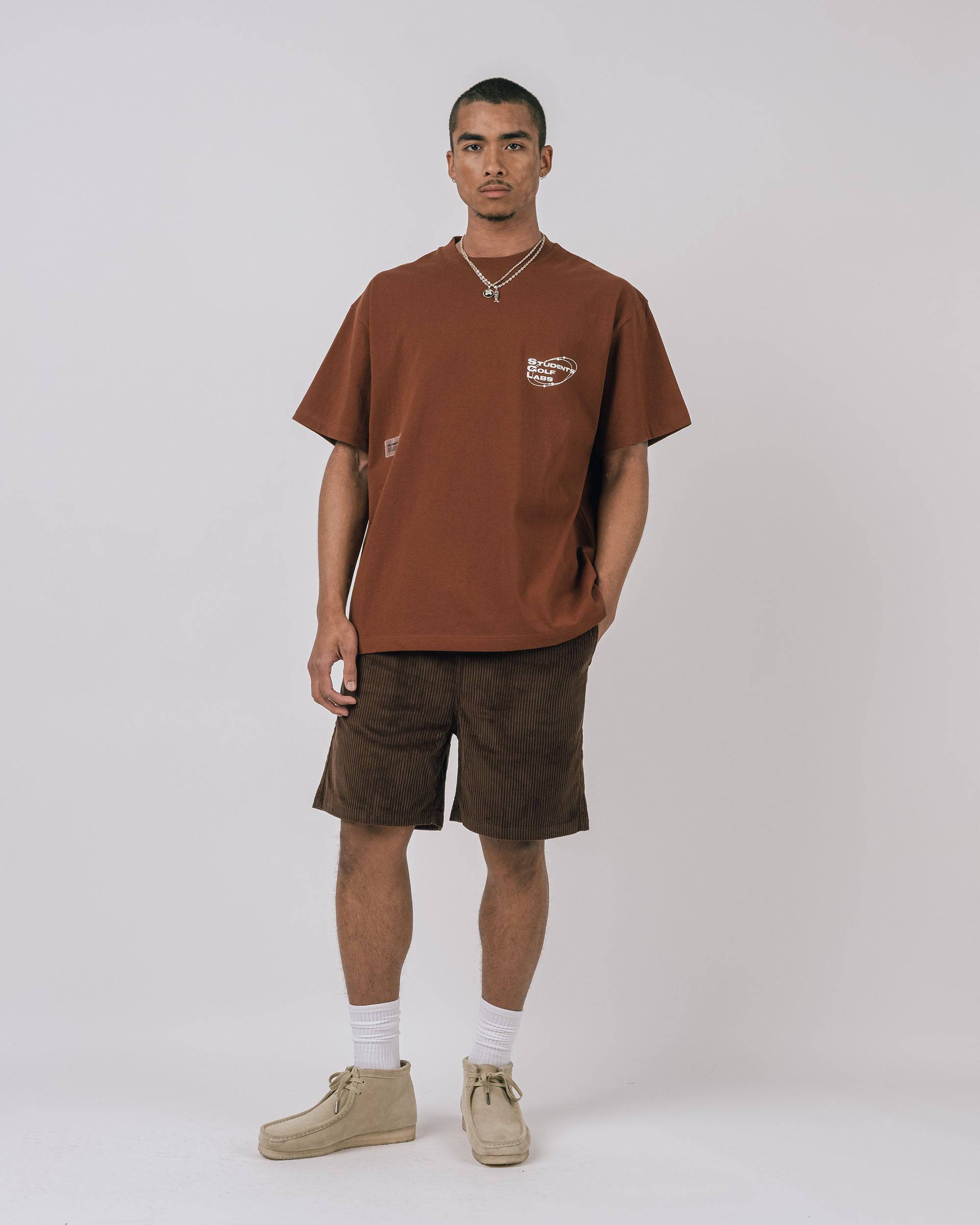 Stuart Big Wale Corduroy Shorts - Students Golf