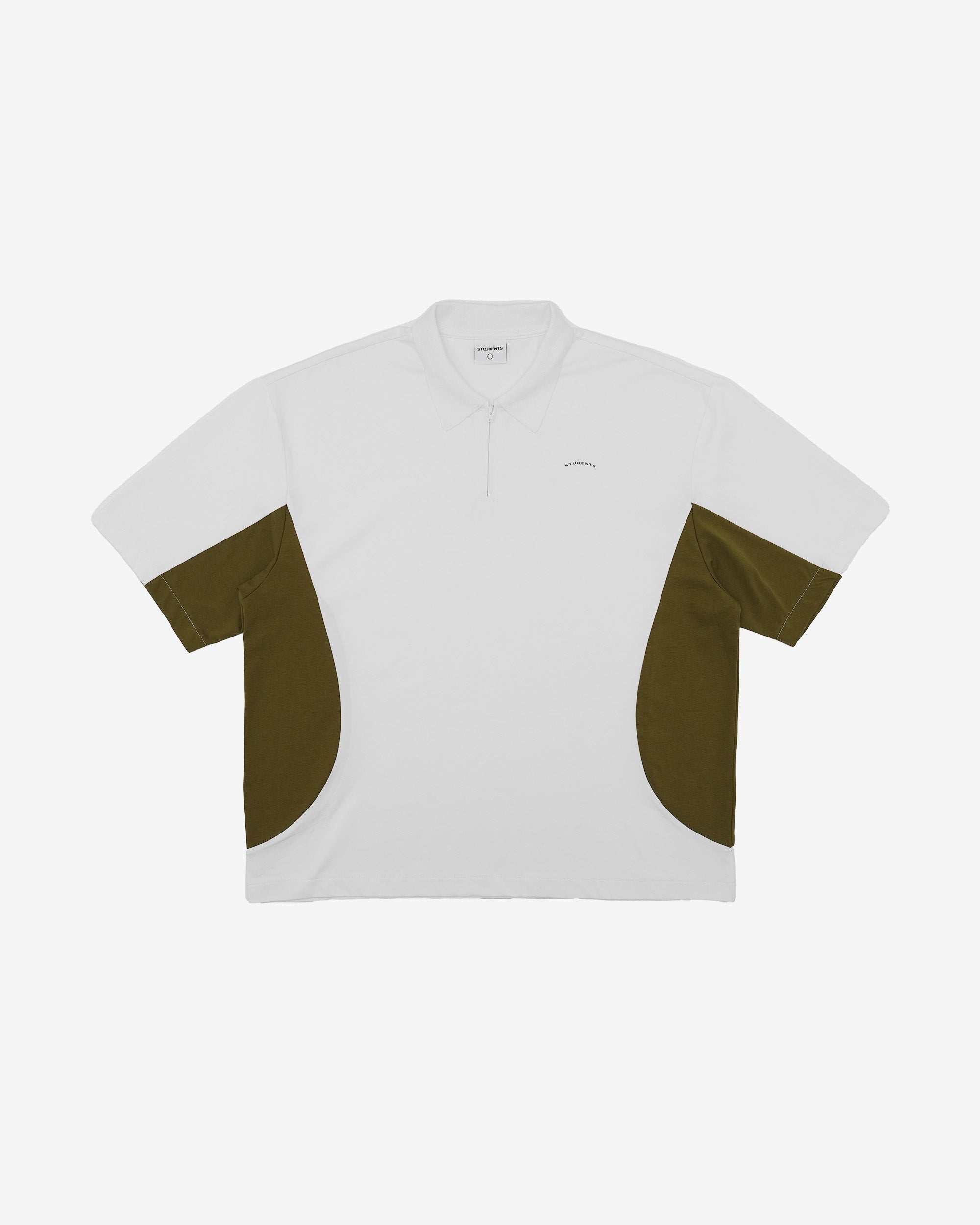 Linwood S/S Poplin Zip Polo - Students Golf