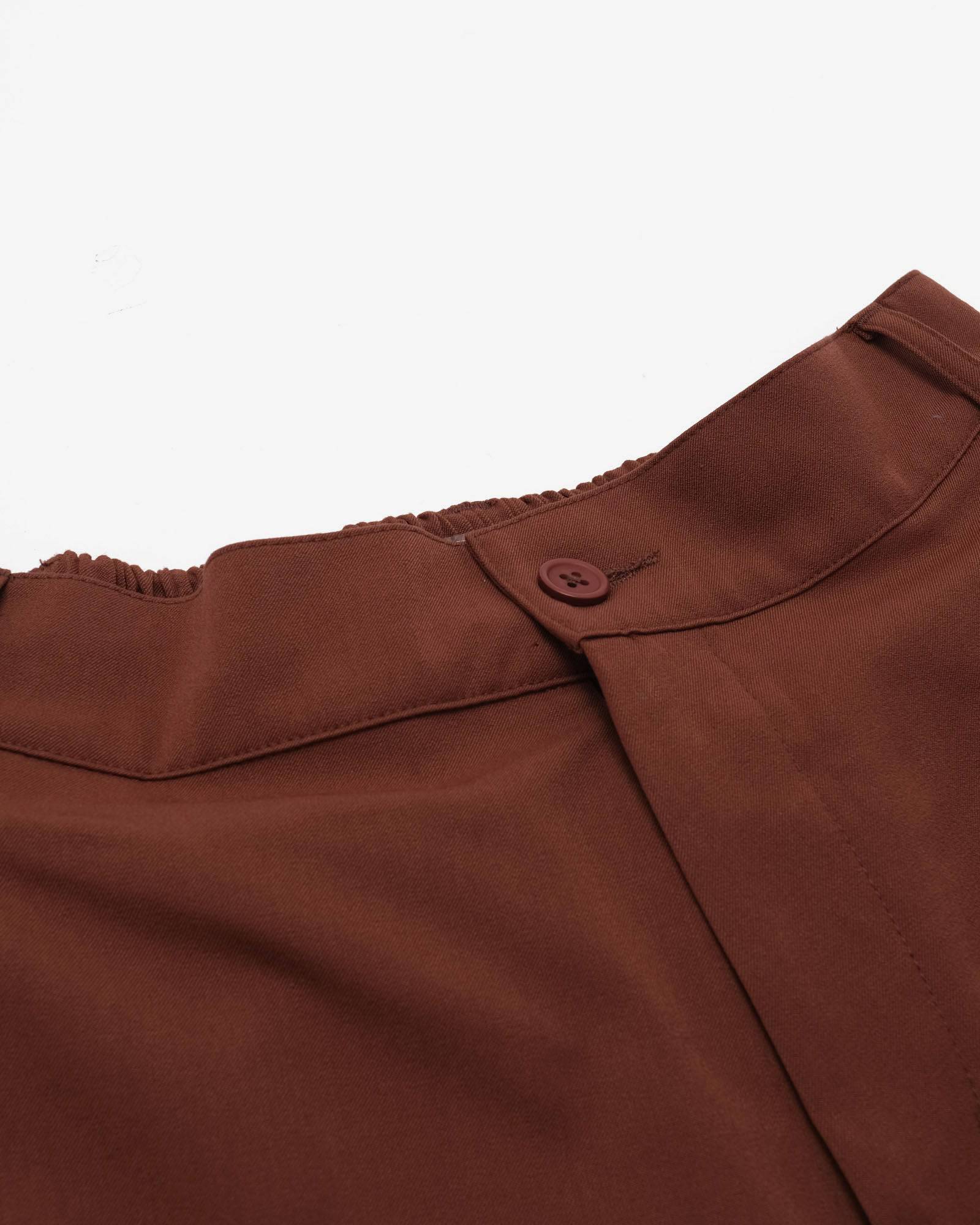 Calculus Baggy Slack Pleated Shorts - Students Golf