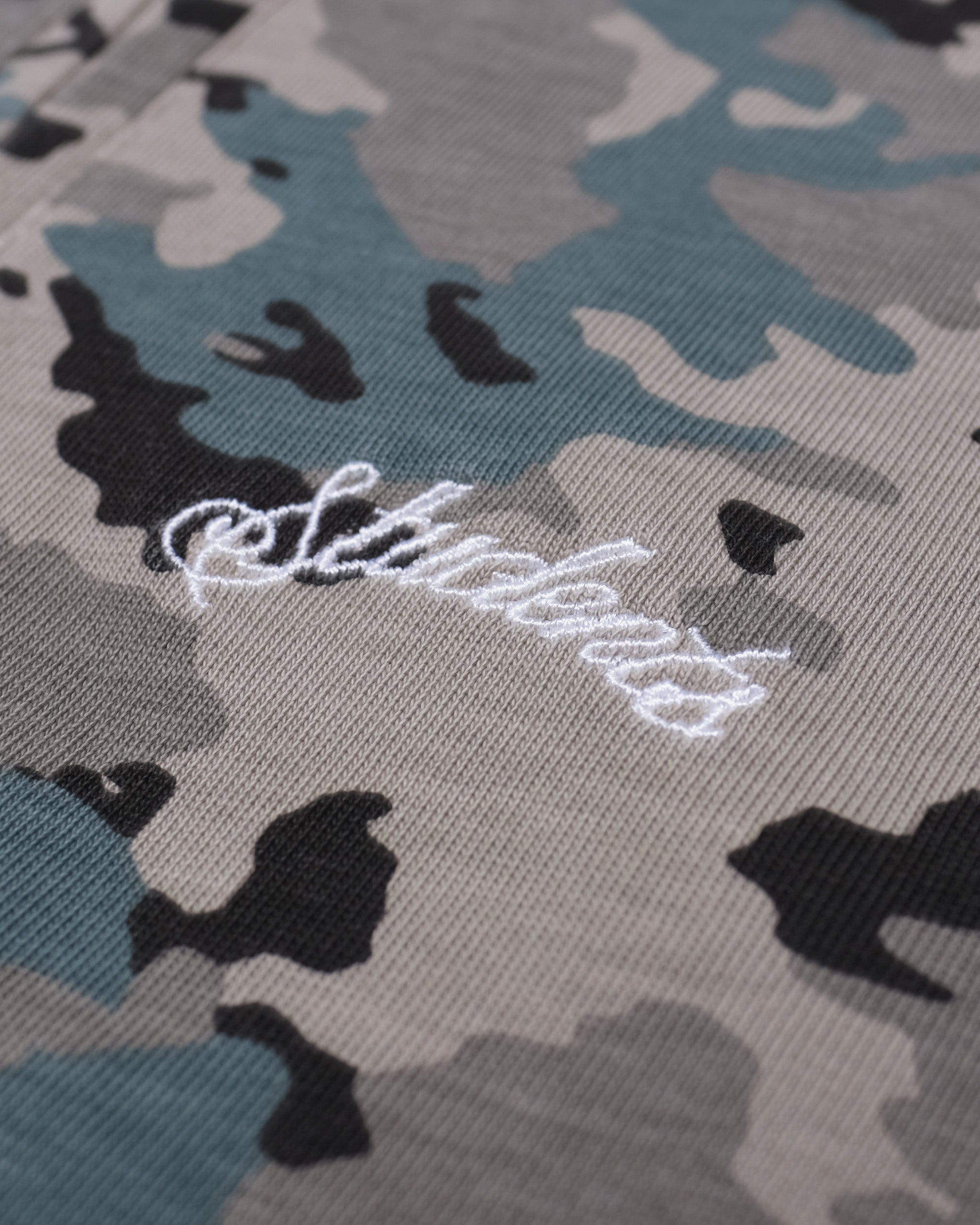 Students Golf - Gunnison Camo L/S Zip Polo