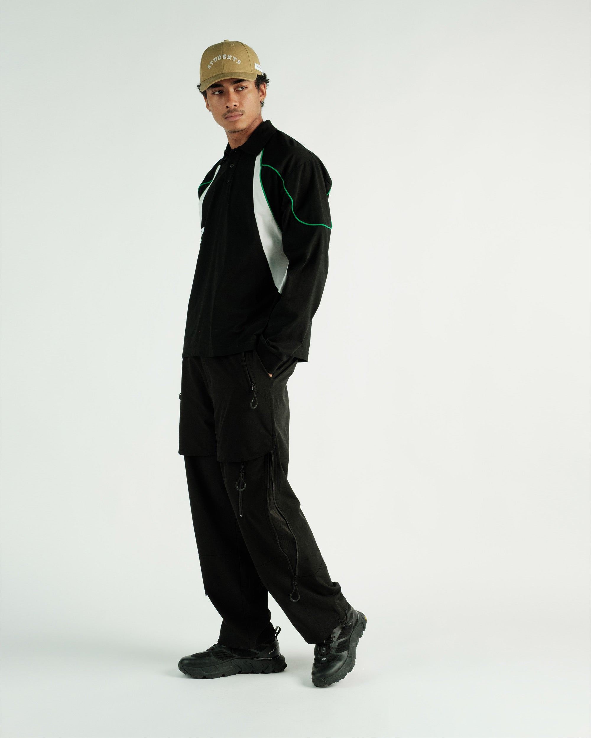 Students Golf - Captain L/S Polo