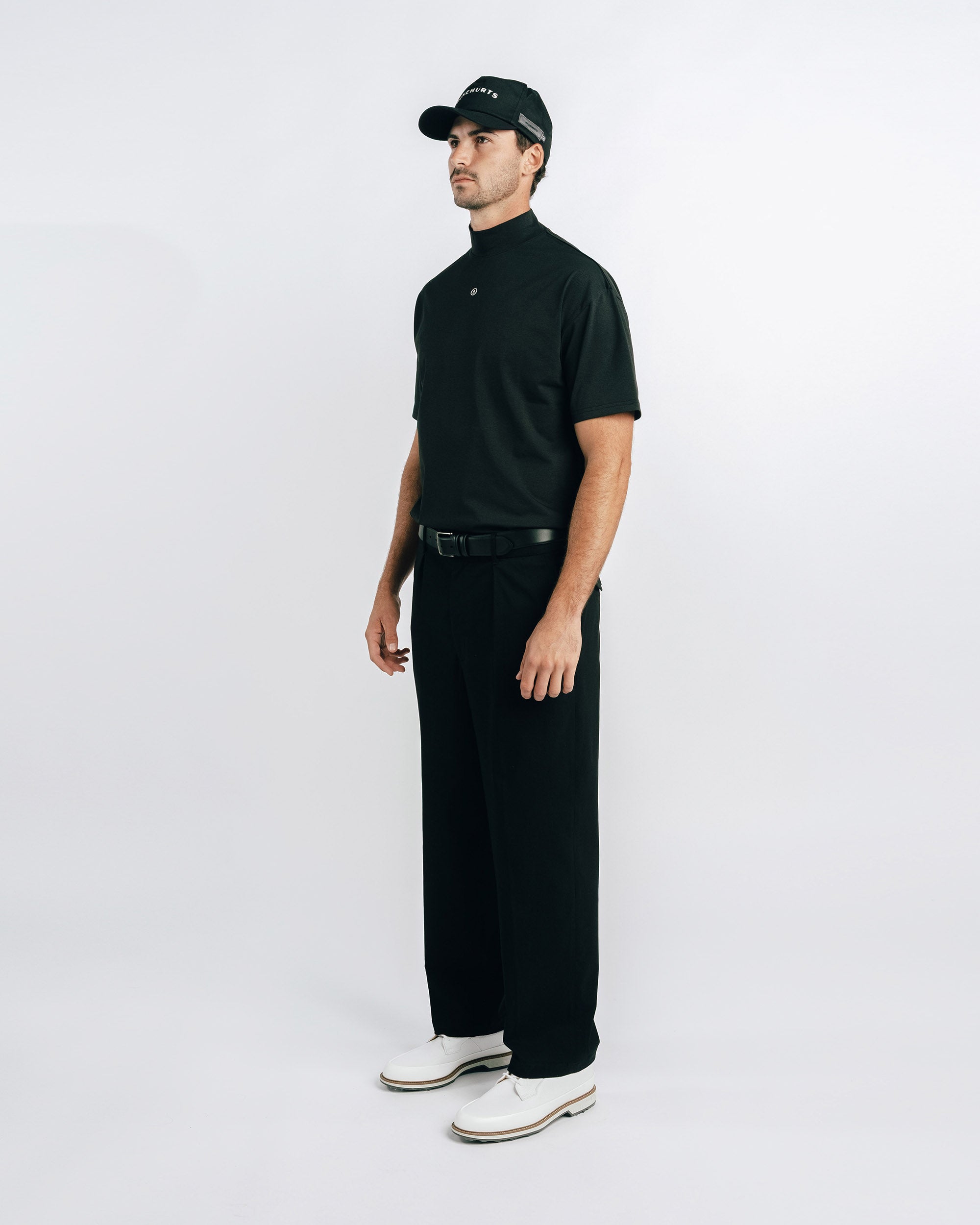 Chaperone S/S Mock-Neck