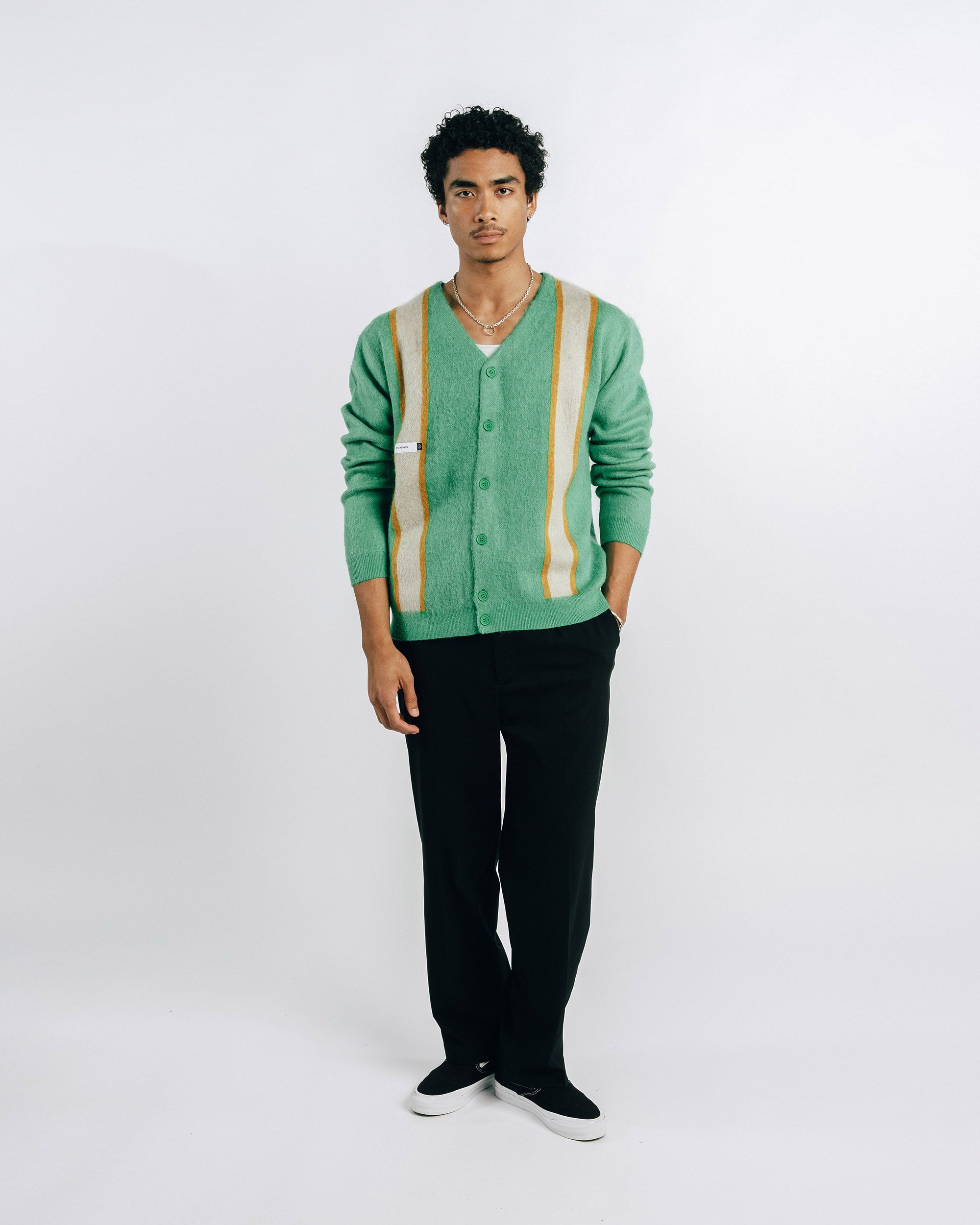 Ellis Mohair Cardigan - Students Golf