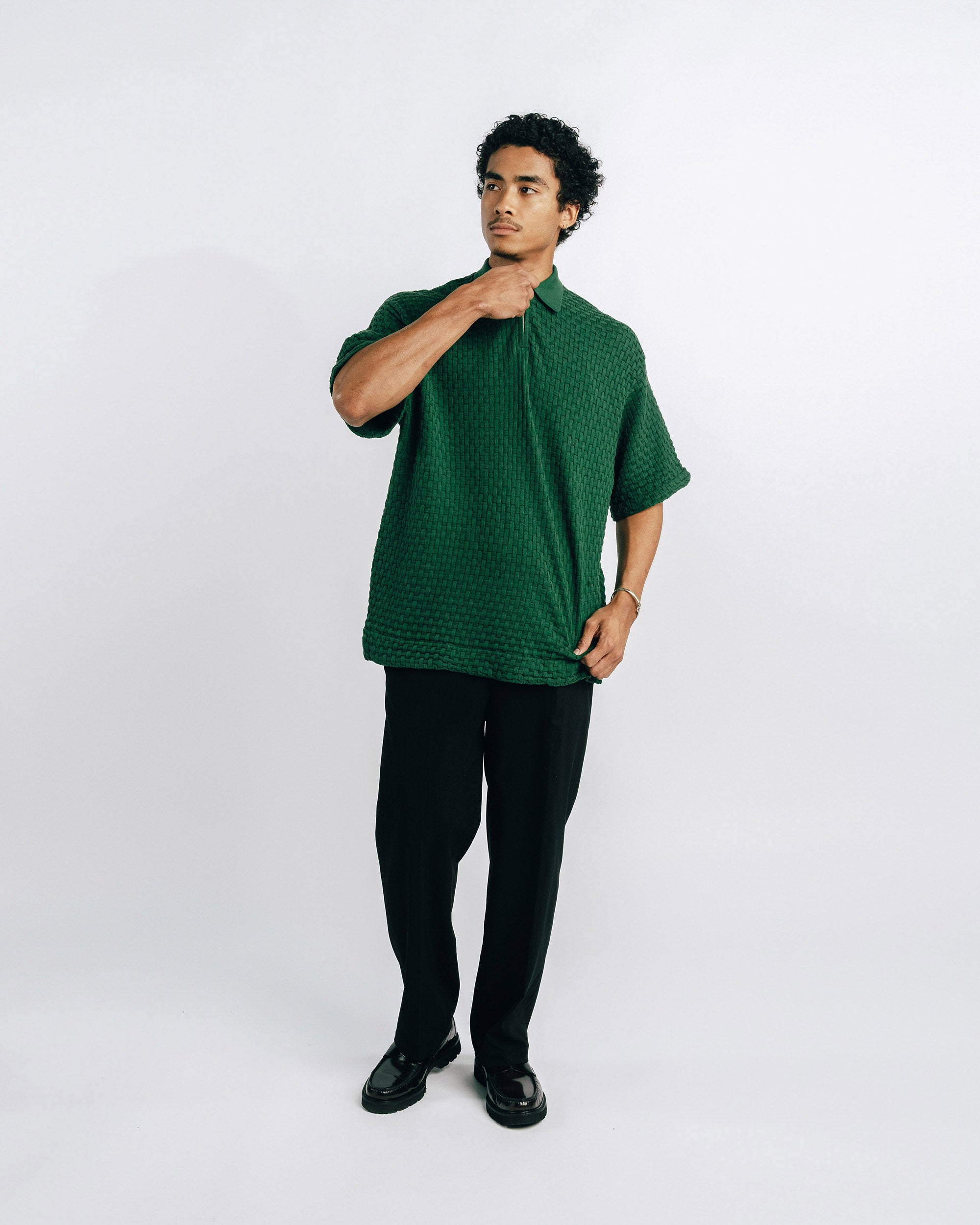 Theos S/S Polo Sweater - Students Golf