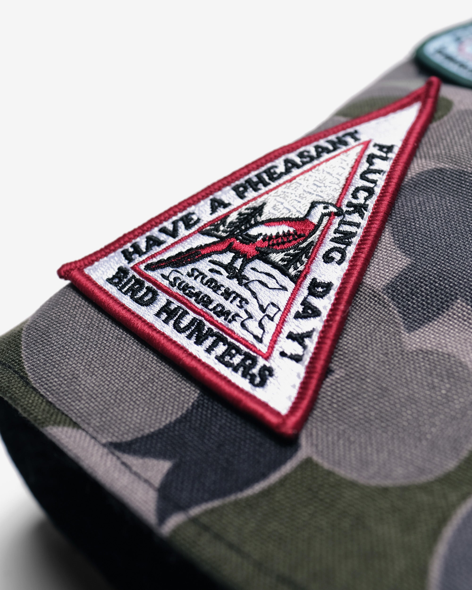 Close-up of golf driver cover