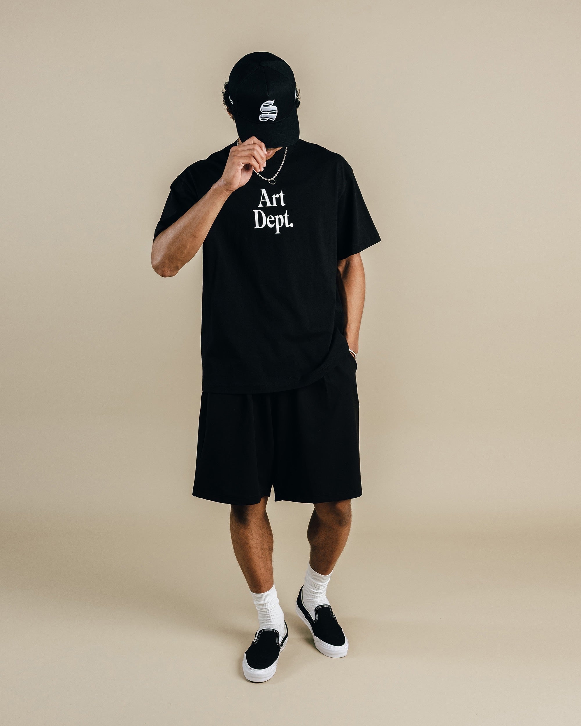 Calculus Baggy Pleated Shorts