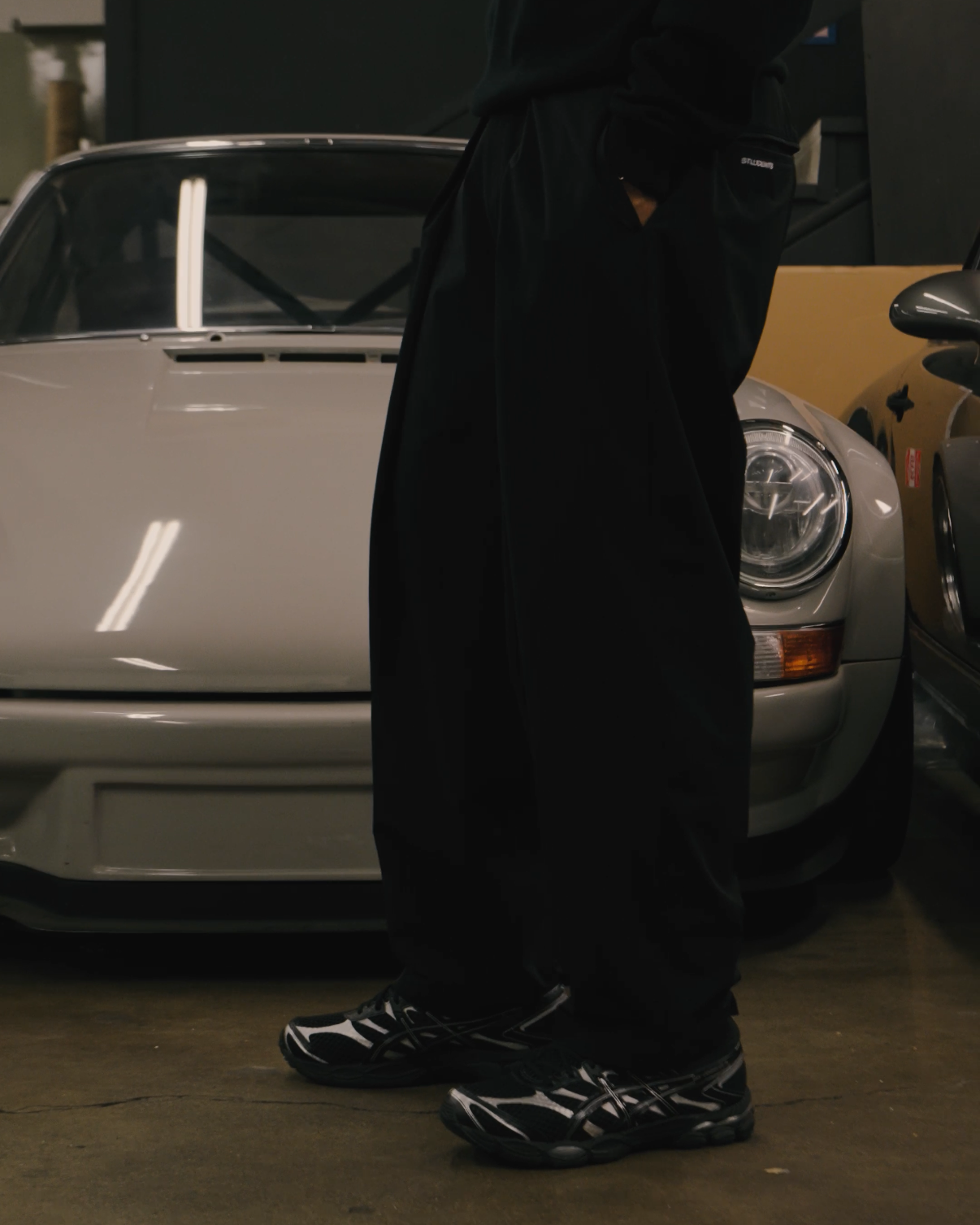 Science Adjustable Pleated Pants