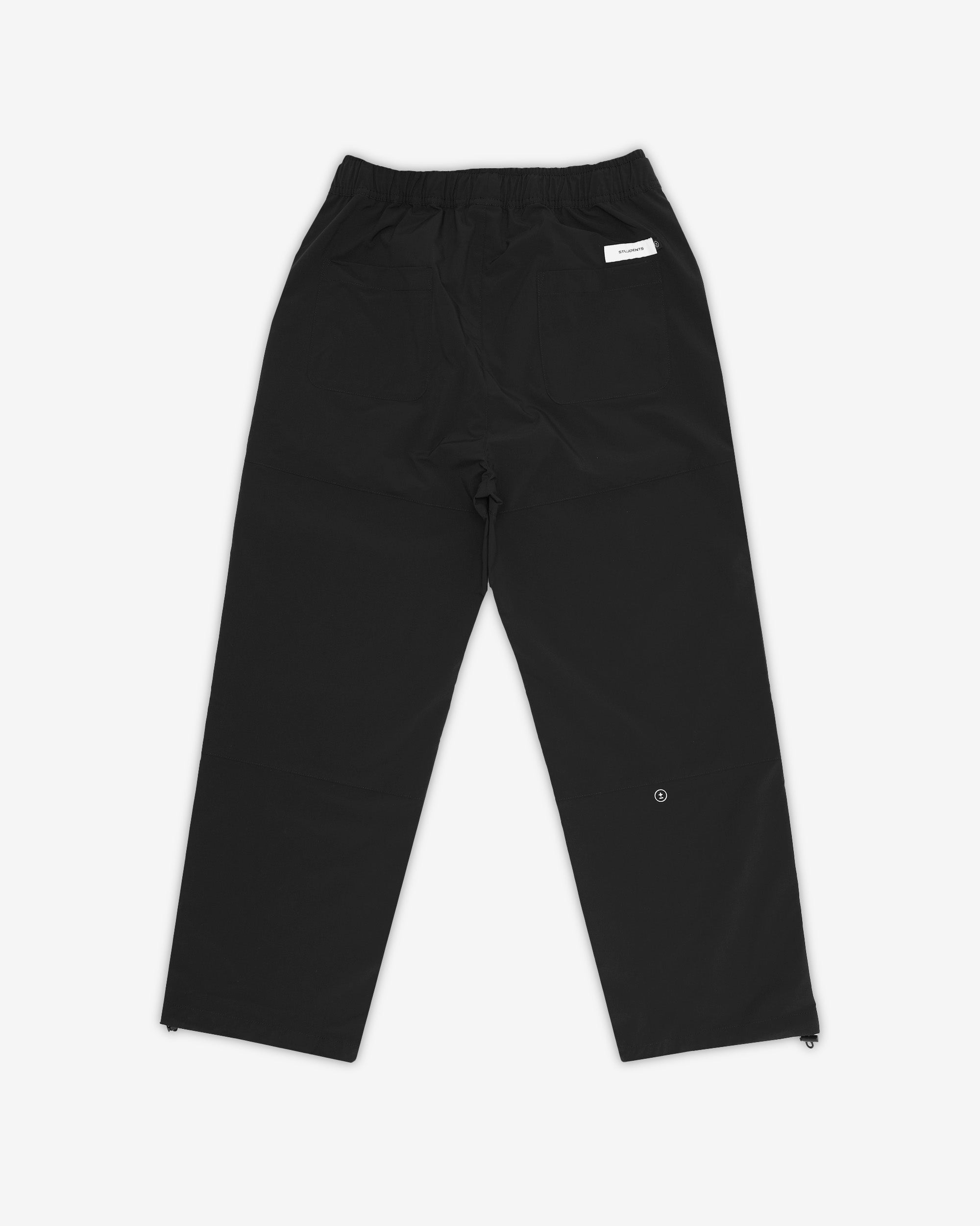 Black pants on a white background