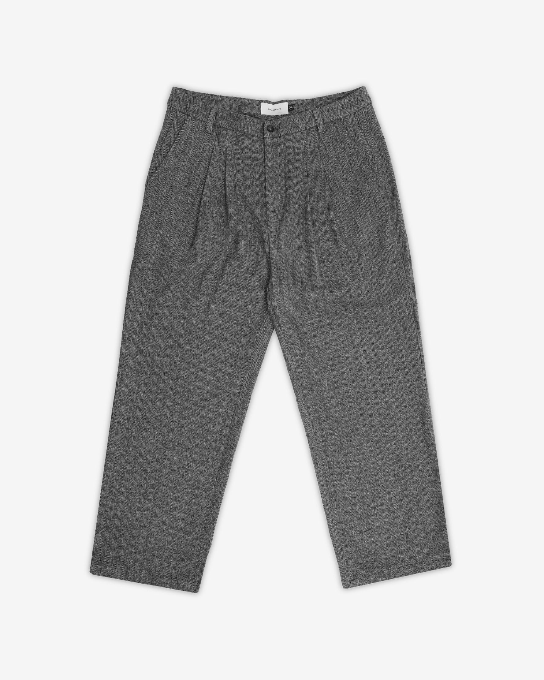 Tradition Double Pleated Wool Pants