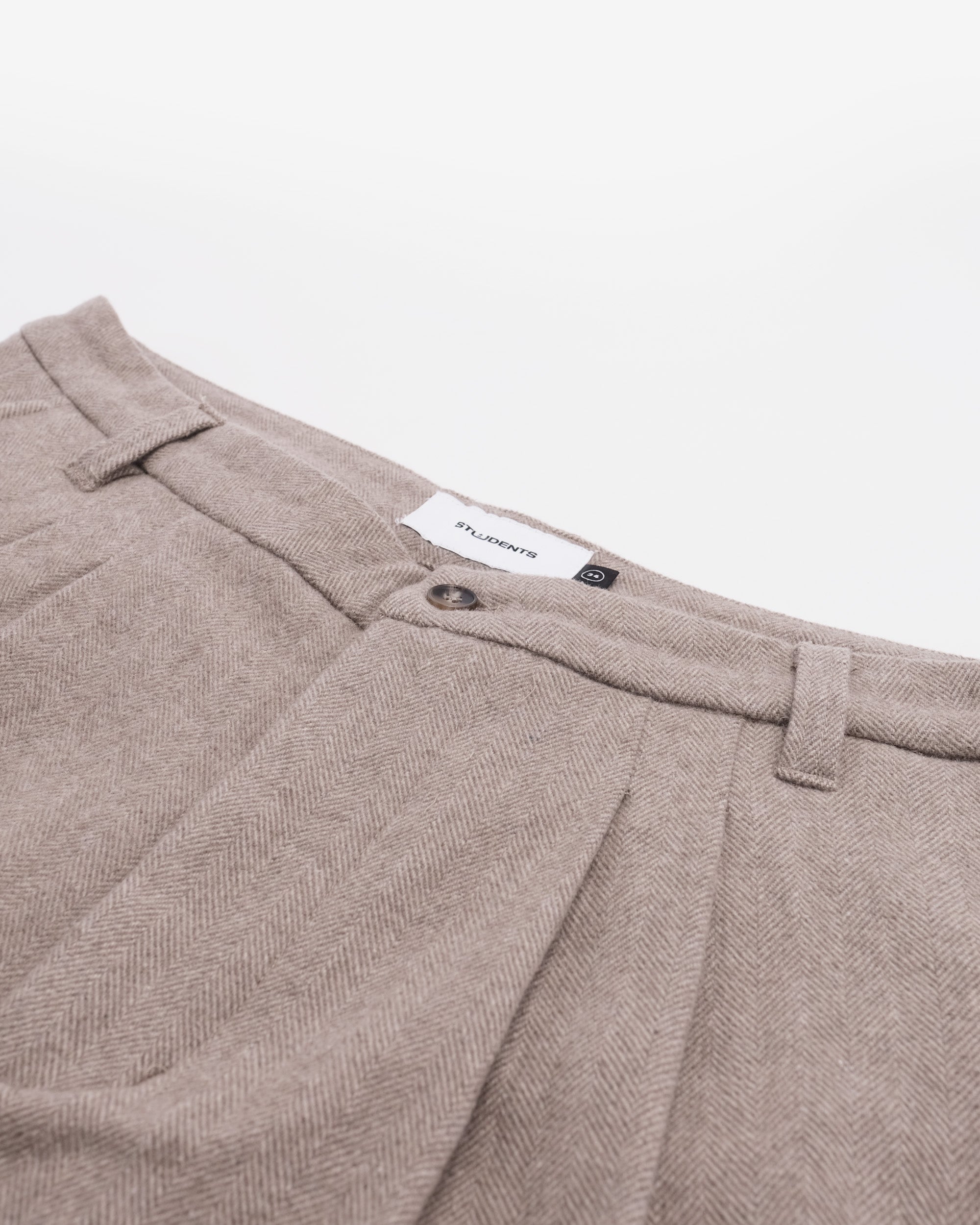 Tradition Double Pleated Wool Pants