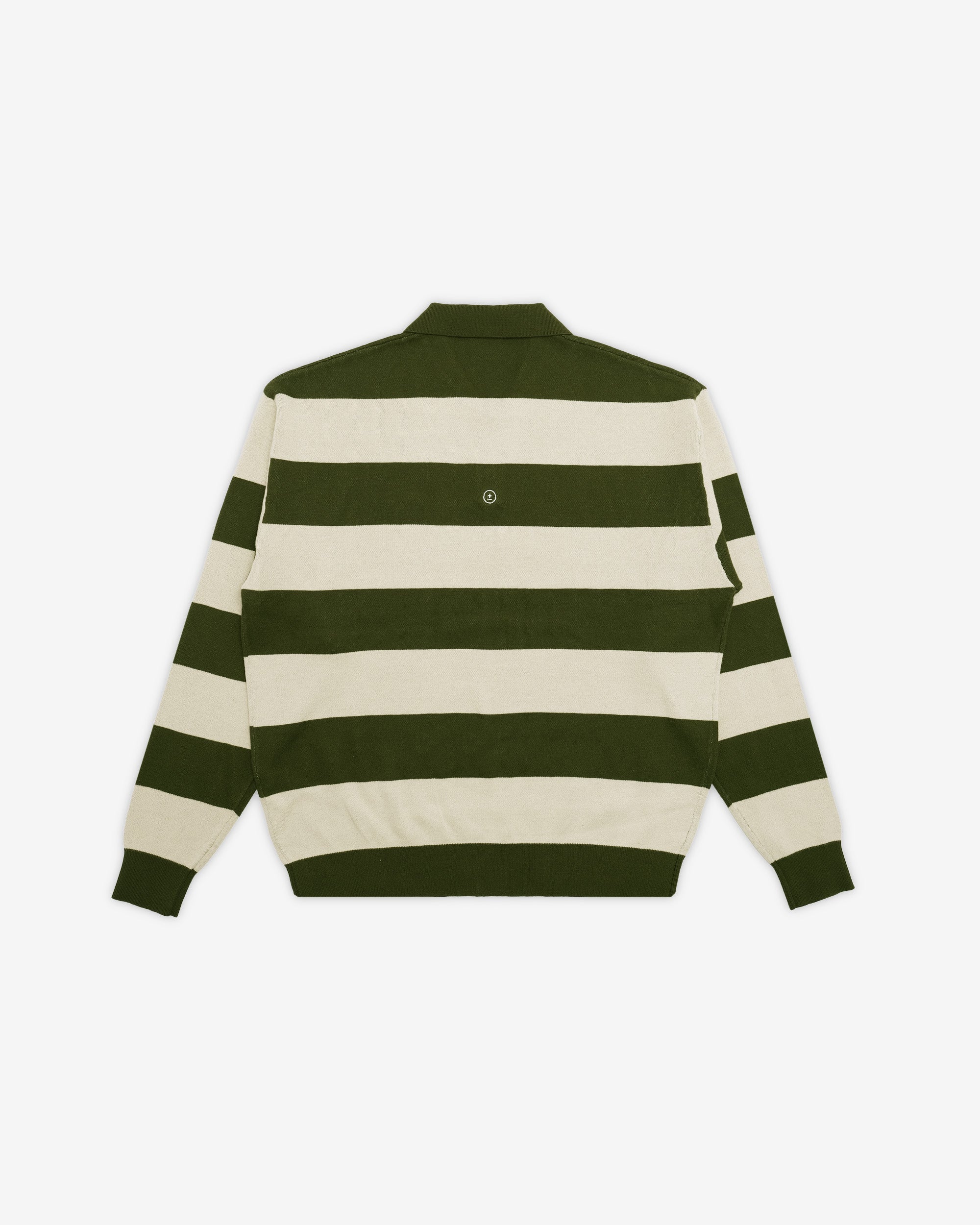Whittier Knit LS Polo Sweater