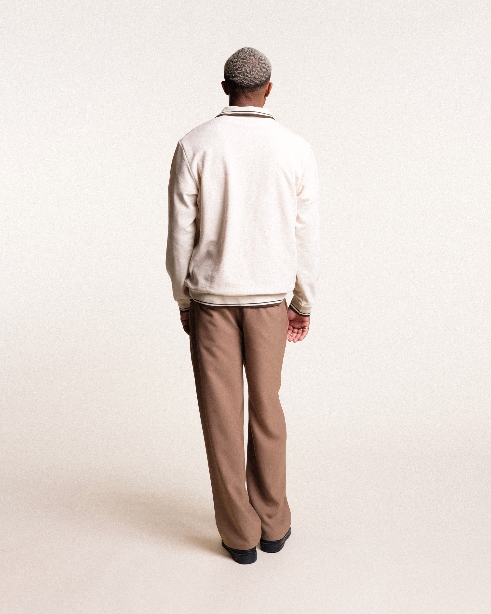 Hereford L/S Sweater Polo