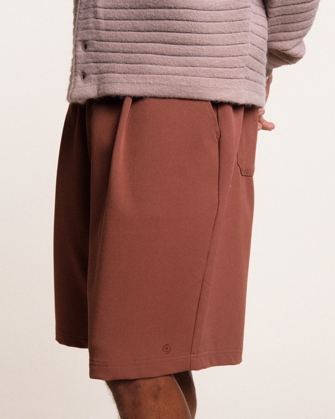 Calculus Baggy Pleated Shorts